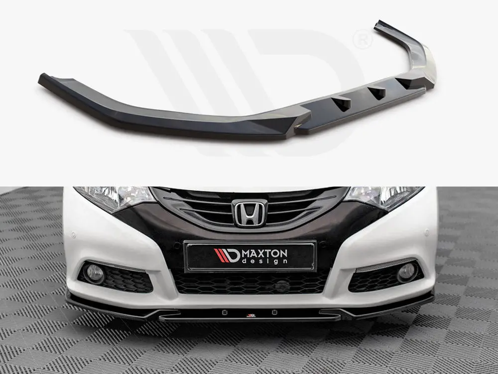 Maxton Design Front Splitter V.2 Honda Civic Mk9 (2011-2014) 1