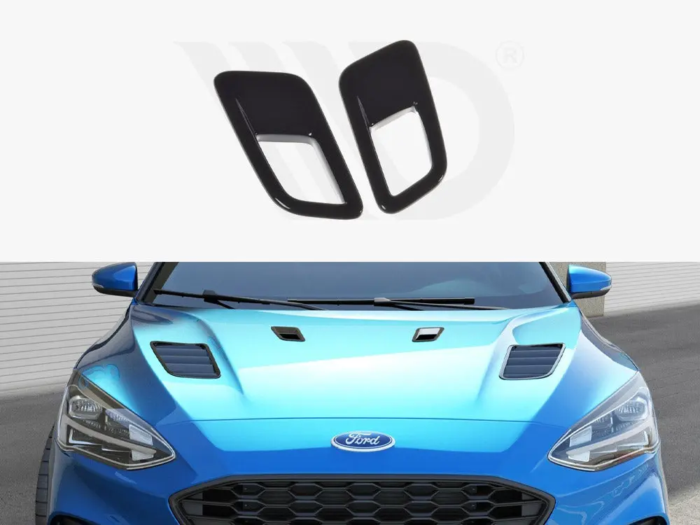 Maxton Design Bonnet Vents (Smaller Ones) Ford Focus Mk4 St-Line (2018-Up) 1