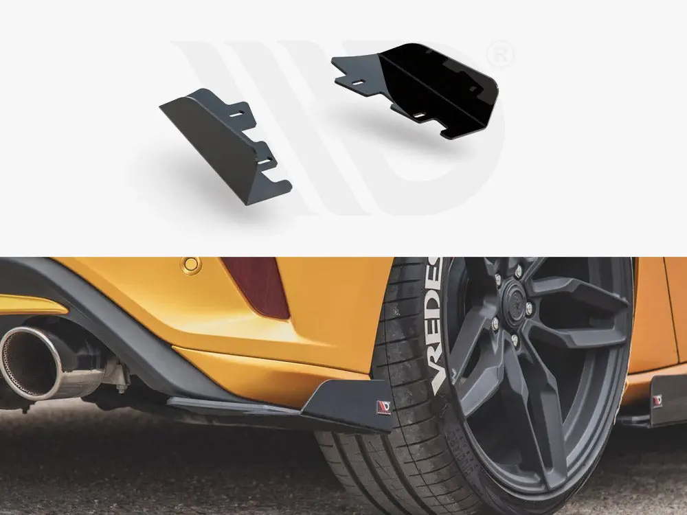 Maxton Design Rear Side Flaps Ford Focus St Mk4 (2019-) 1