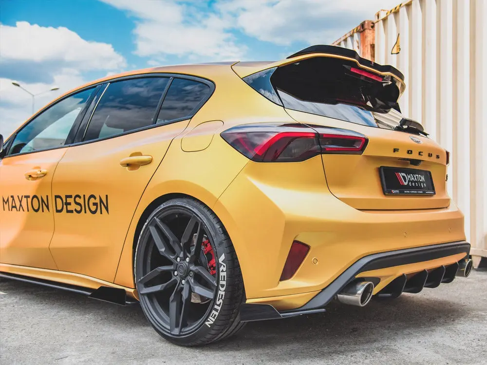 Maxton Design Rear Side Flaps Ford Focus St Mk4 (2019-) 2
