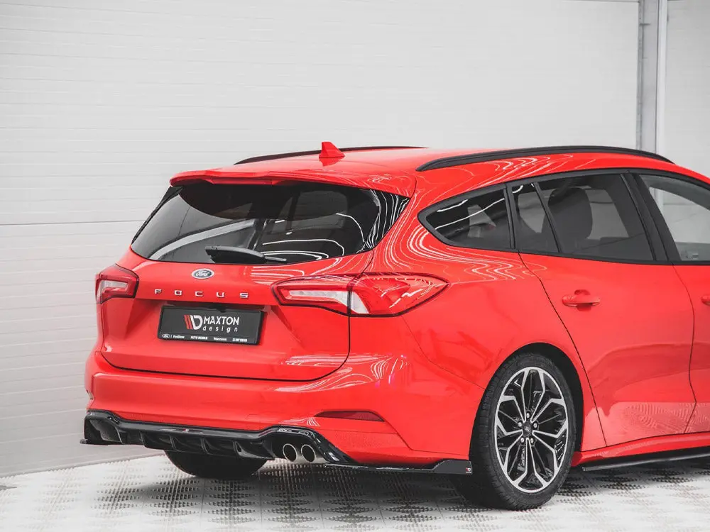 Rear Side Splitters V.4 Ford Focus St-Line Estate Mk4 (2018-) 2