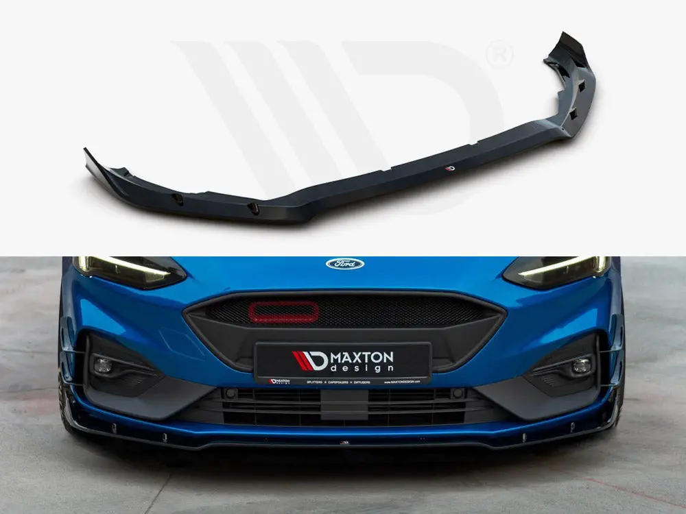 Maxton Design Front Splitter Ford Focus Mk4 St / St-Line 1
