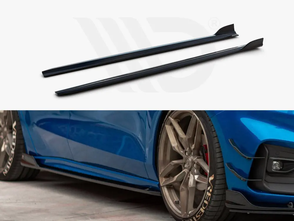 Maxton Design Side Skirt Diffusers Ford Focus Mk4 St / St-Line 1