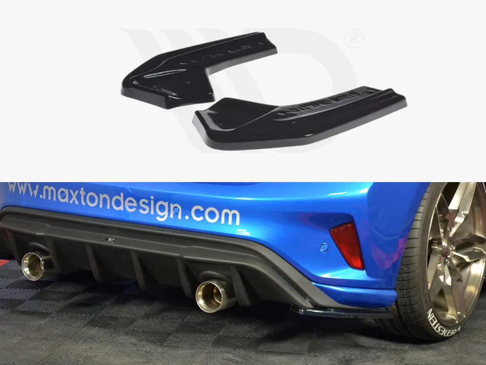 Maxton Design Rear Side Splitters V.2 Ford Focus St-Line Mk4 1