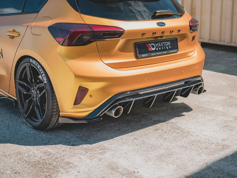 Maxton Design Rear Side Splitters V.3 Ford Focus Mk4 St (2019-) 2