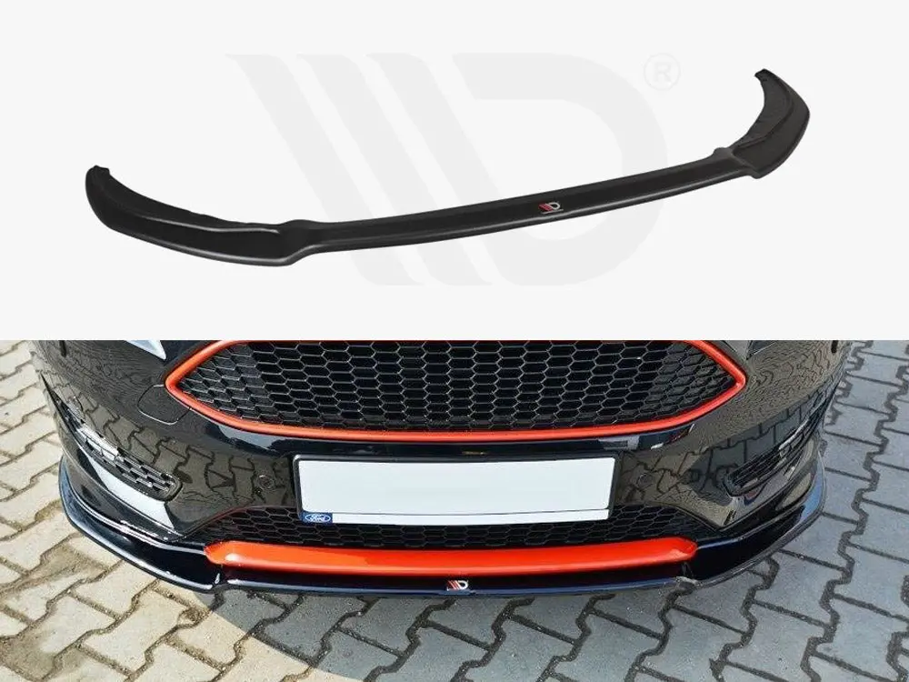Maxton Design Front Splitter V.2 Ford Focus 3 St-Line Facelift 1