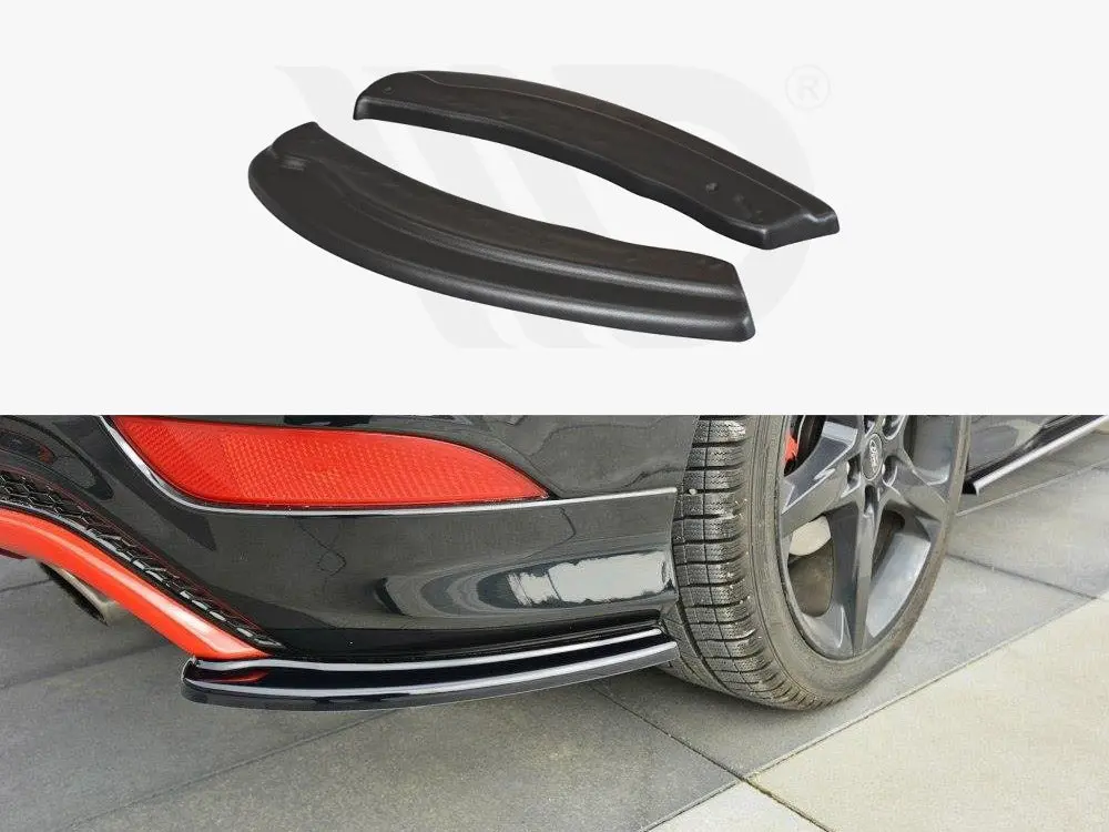 Maxton Design Rear Side Splitters Ford Focus Mk3 St-Line (Facelift) 2015-2018 1