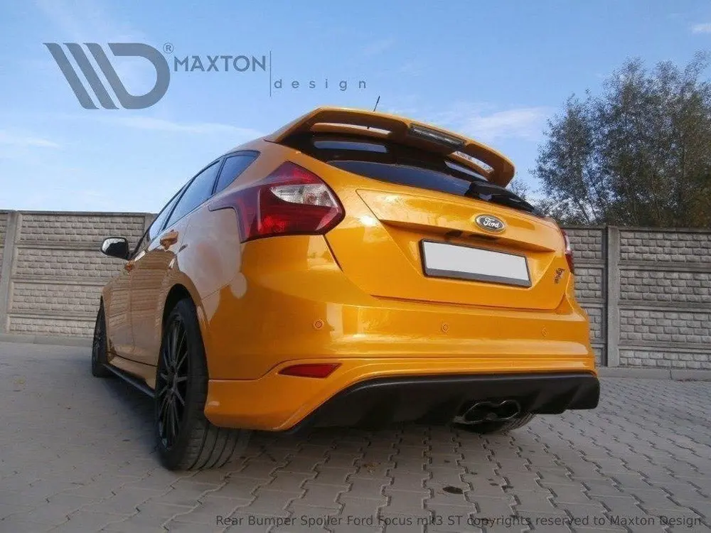 Maxton Design Rear Valance Rs Look Ford Focus Mk3 St (Preface) (2010-14) 2