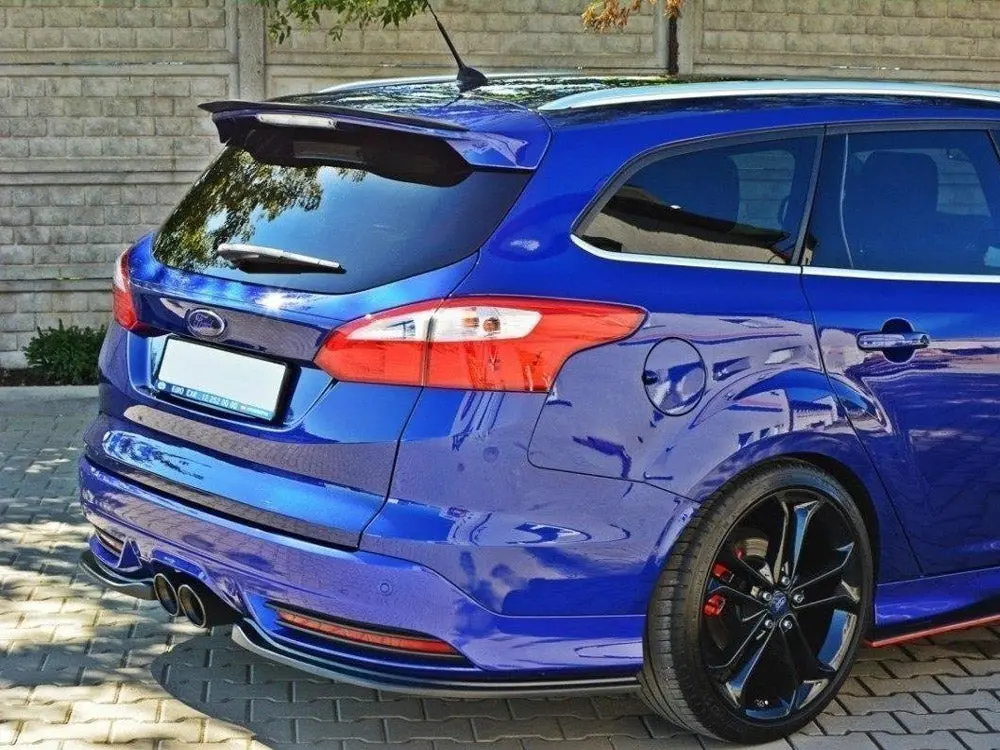 Maxton Design Rear Side Splitters Ford Focus 3 St Estate 1