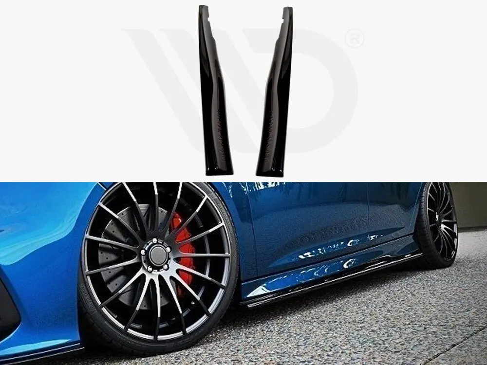 Maxton Design Side Skirts Diffusers Ford Focus Mk3 St Facelift 1
