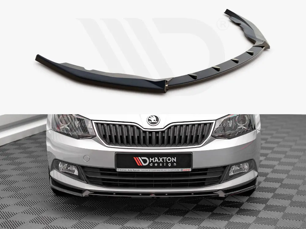 Front Splitter V.1 Skoda Fabia Mk3 (2014-2019) 1