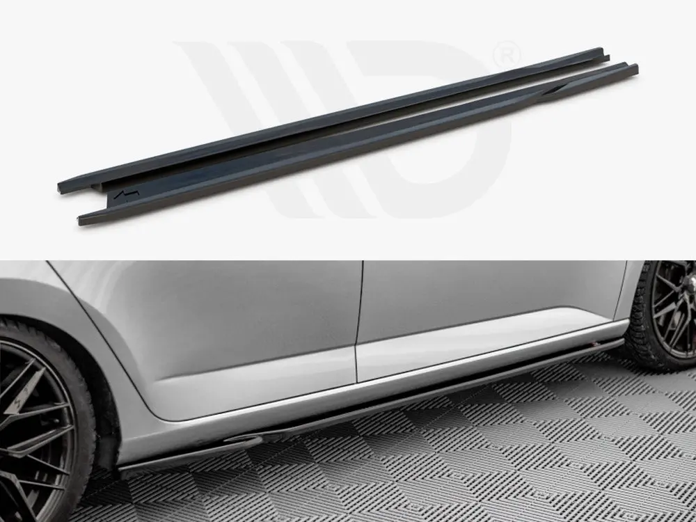 Side Skirts Diffusers Skoda Fabia Mk3 (2014-2019) 1