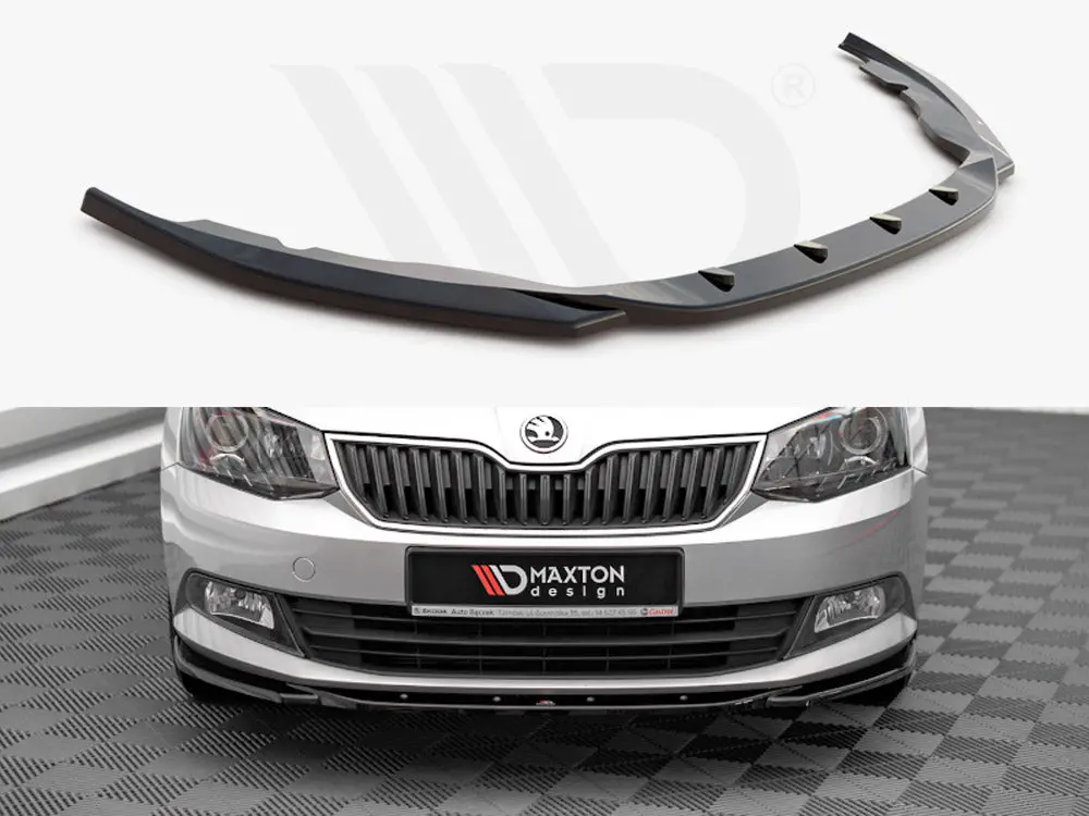 Front Splitter V.2 Skoda Fabia Mk3 (2014-2019) 1