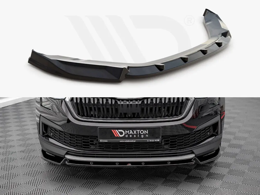 Front Splitter V.1 Skoda Kodiaq Mk1 Facelift 1