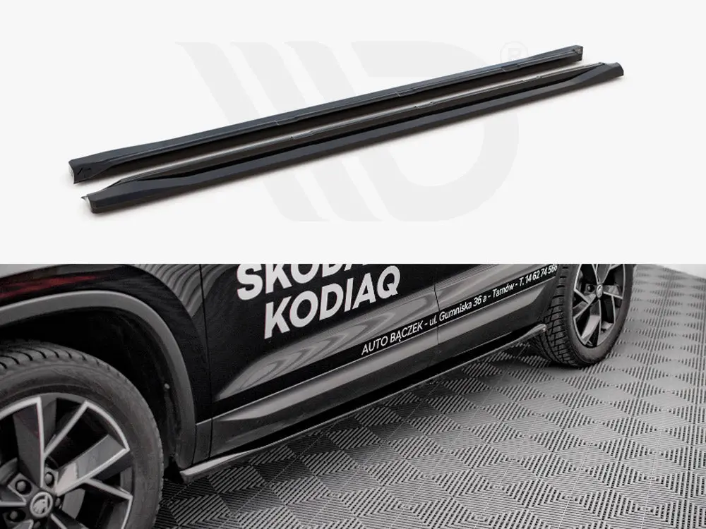 Side Skirts Diffusers Skoda Kodiaq Mk1 Facelift 1