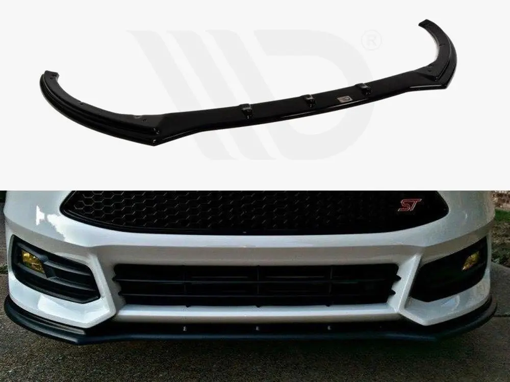 Maxton Design Front Splitter V.1 Focus St Mk3 Facelift Model 1