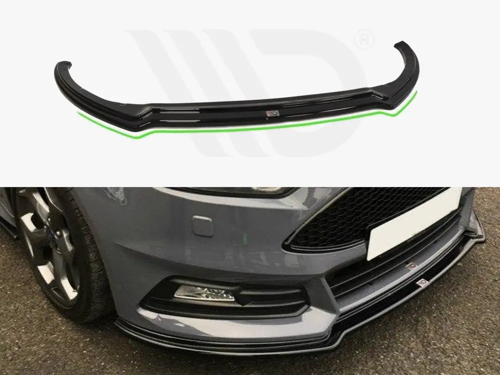 Maxton Design Front Splitter V.3 Focus St Mk3 Facelift Model 1