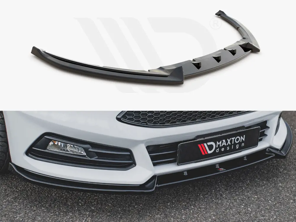 Maxton Design Front Splitter V4 Ford Focus St Mk3 Facelift (2015-2018) 1