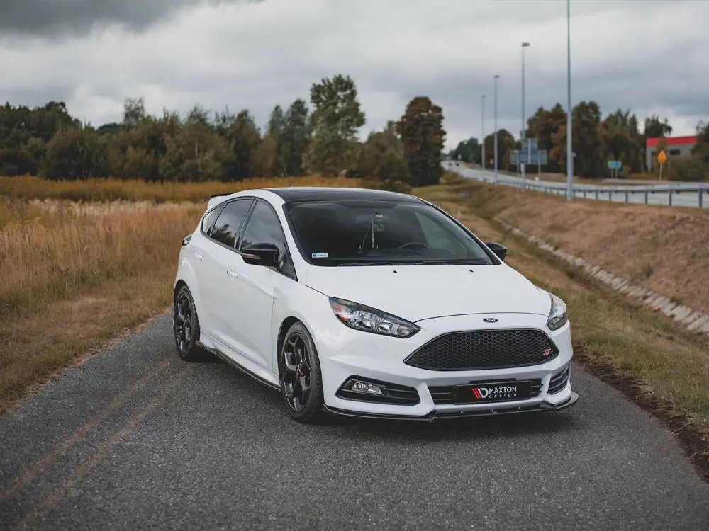 Maxton Design Front Splitter V4 Ford Focus St Mk3 Facelift (2015-2018) 2