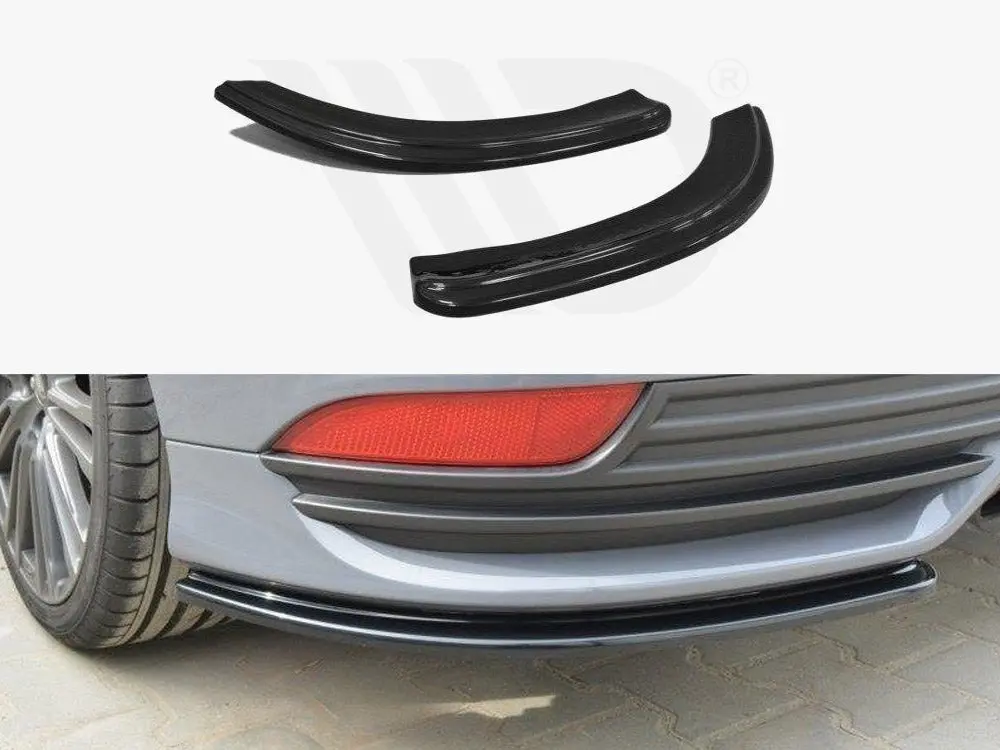 Maxton Design Rear Side Splitters Ford Focus St Mk3 Fl 1