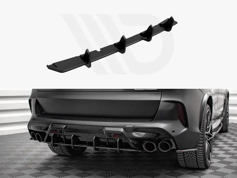 Maxton Design Street Pro Rear Diffuser Bmw X5m F95 (2018-) 1