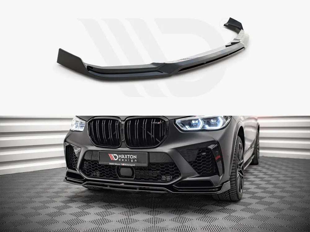 Maxton Design Front Splitter V.3 Bmw X5m F95 (2018-) 1