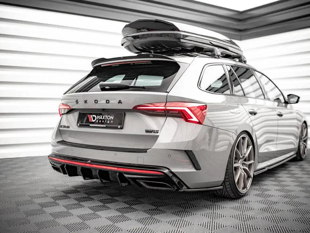 Maxton Design Rear Side Splitters V.3 Skoda Octavia Rs Mk4 2