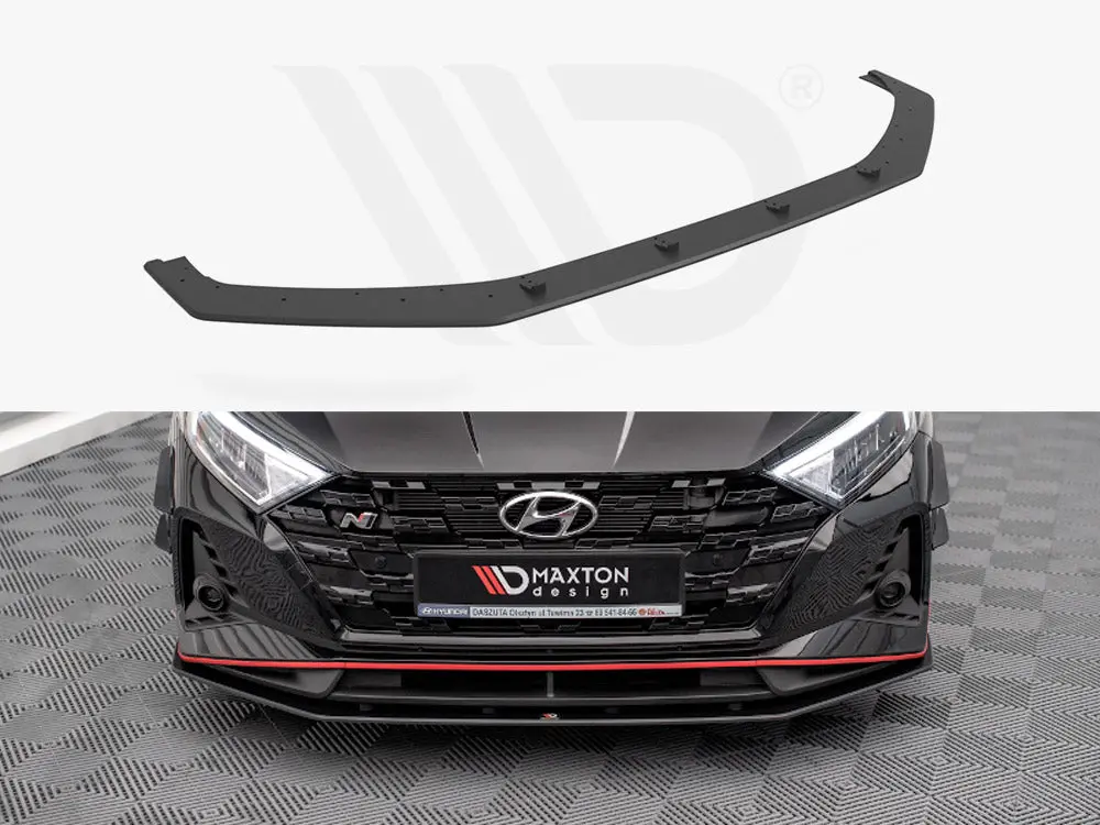 Maxton Design Street Pro Front Splitter Hyundai I20 N Mk3 1