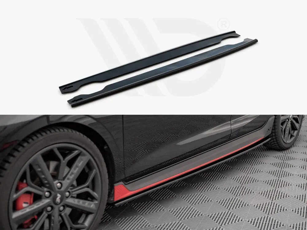 Side Skirts Diffusers Hyundai I20 N Mk3 (2020-) 1