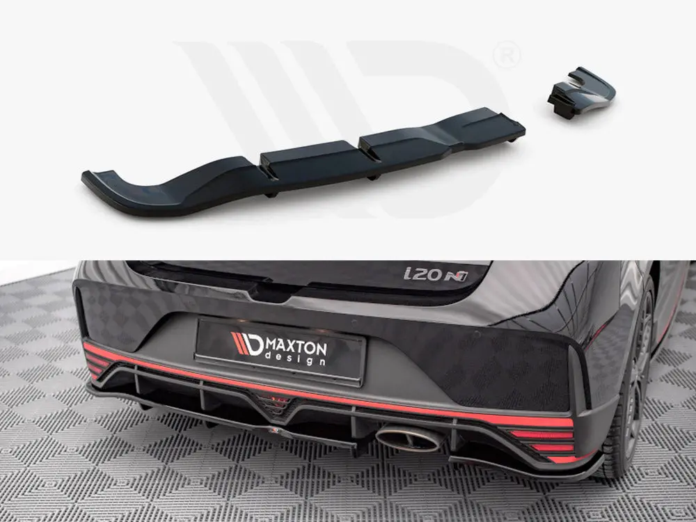 Maxton Design Rear Splitter (Vertical Bars) Hyundai I20 N Mk3 1