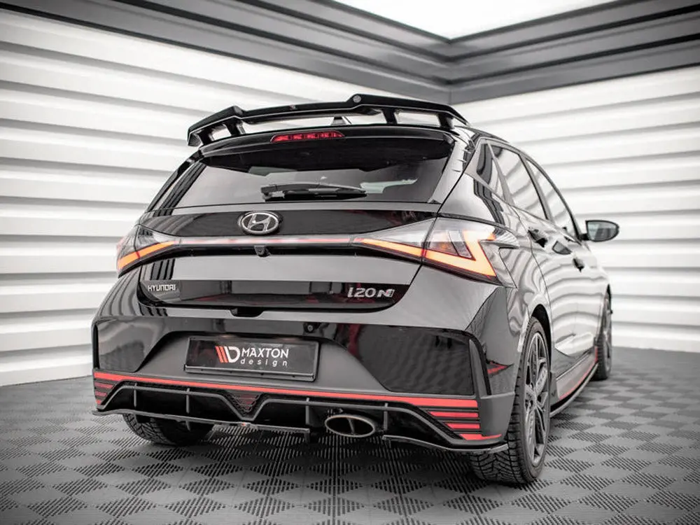 Maxton Design Rear Splitter (Vertical Bars) Hyundai I20 N Mk3 2