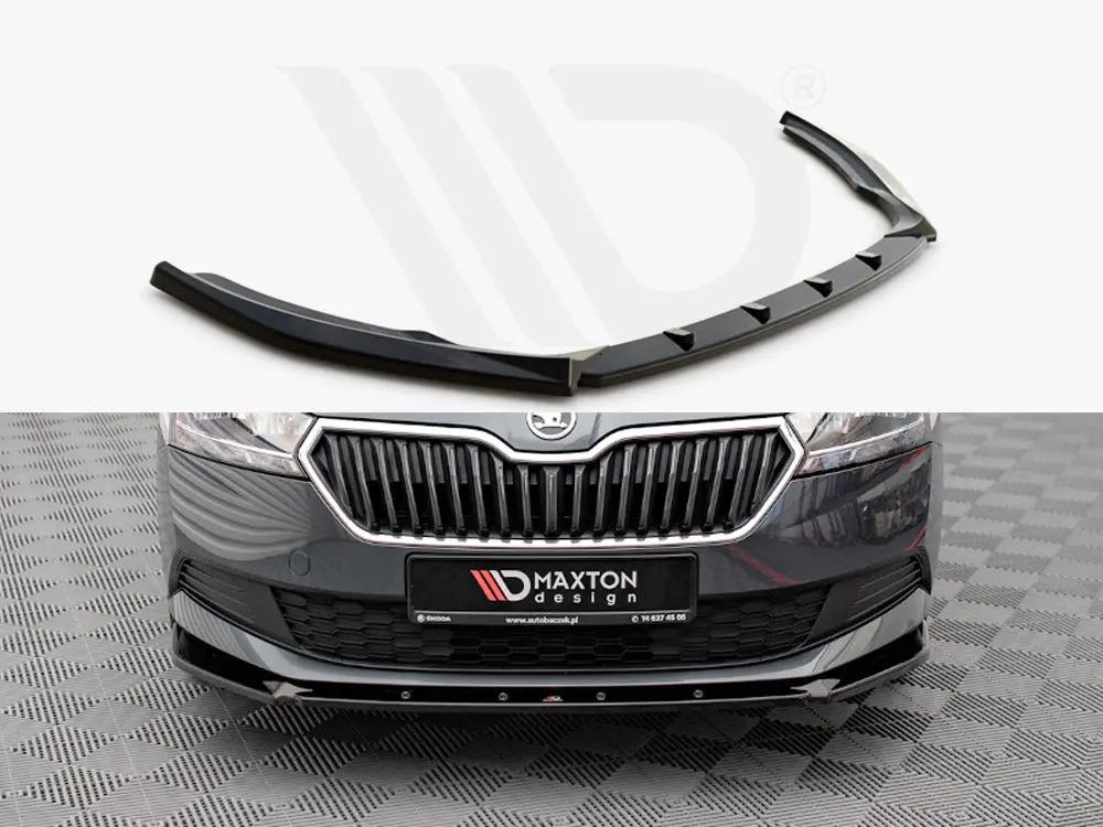 Front Splitter Skoda Fabia Mk3 Facelift (2019-) 1
