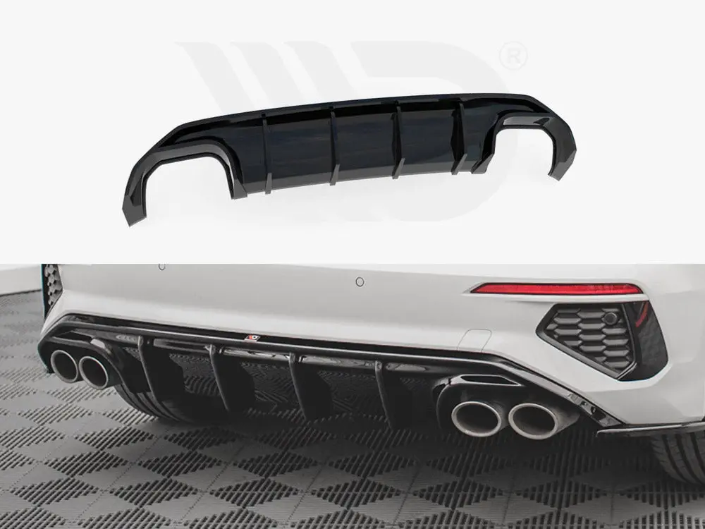 Maxton Design Rear Valance Audi S3 Sportback 8Y (2020-) 1