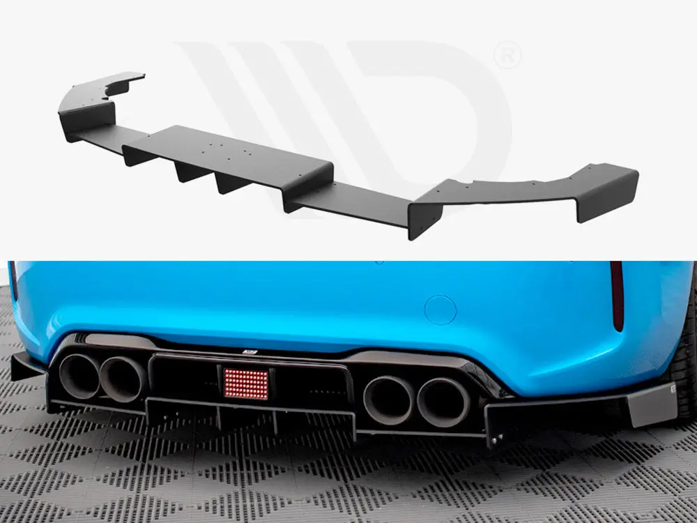 Maxton Design Rear Diffuser Racing Bmw M2 F87 (2016-2020) 1