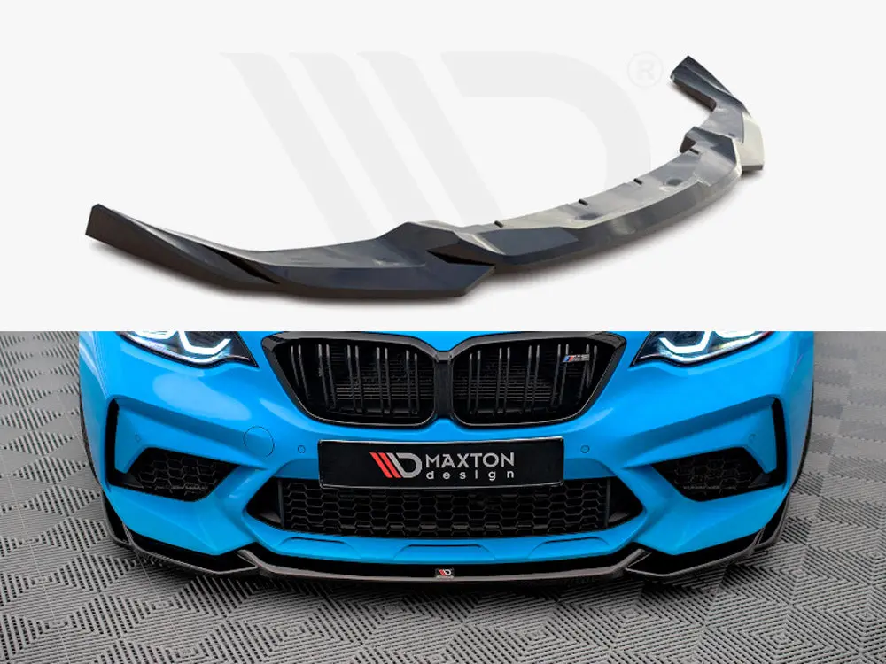 Maxton Design Front Splitter V.1 Bmw M2 Competition F87 (2018-2020) 2