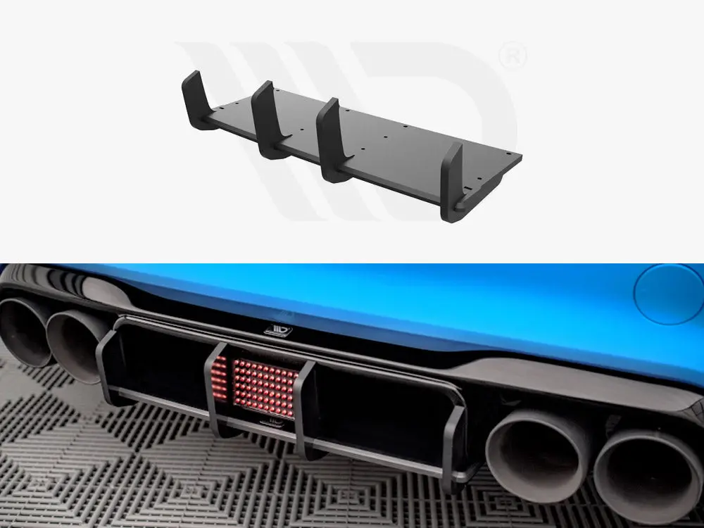 Maxton Design Street Pro Rear Diffuser Bmw M2 F87 (2016-2020) 1