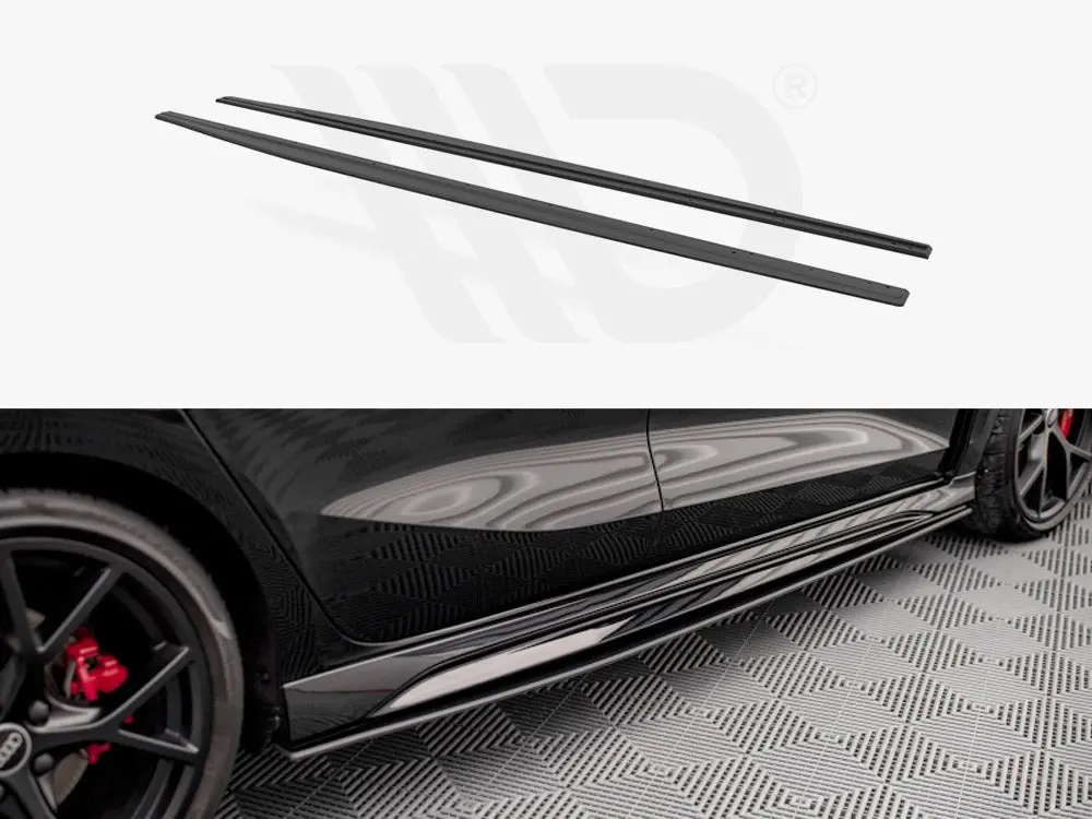 Maxton Design Street Pro Side Skirts Diffusers Audi Rs3 Sportback 8Y 1