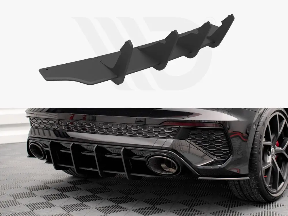 Maxton Design Street Pro Rear Diffuser Audi Rs3 Sportback 8Y (2020-) 1