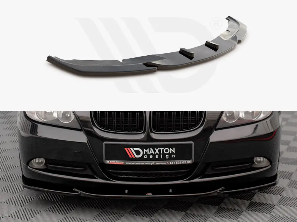 Maxton Design Front Splitter V.2 Bmw 3 E90 (2004-2008) 1
