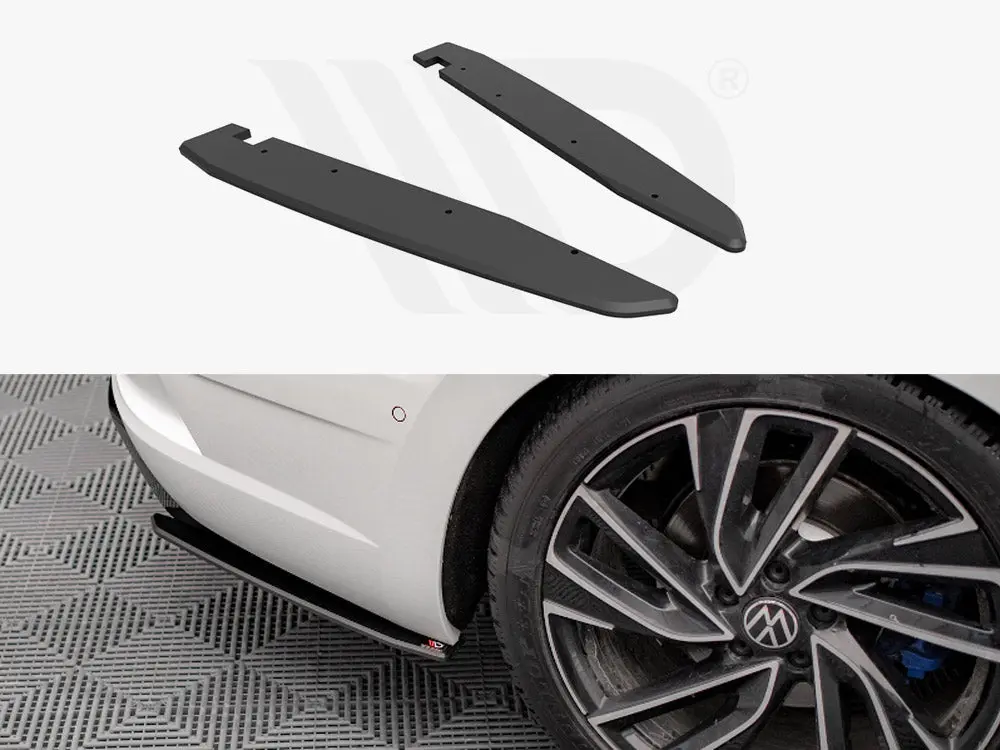 Maxton Design Street Pro Rear Side Splitters Vw Arteon R (2020-) 1