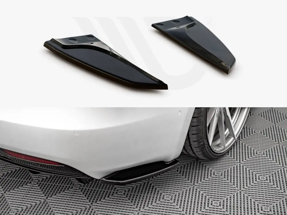 Rear Side Splitters Tesla Model S Facelift 1