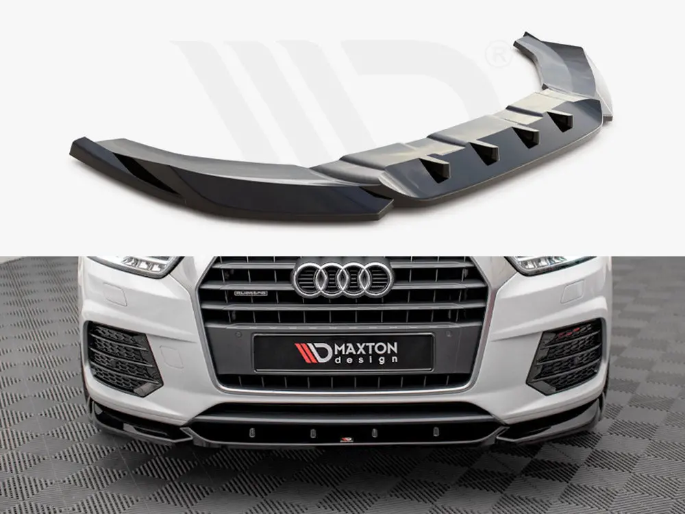 Front Splitter V.1 Audi Q3 8U Facelift (2014-2018) 1