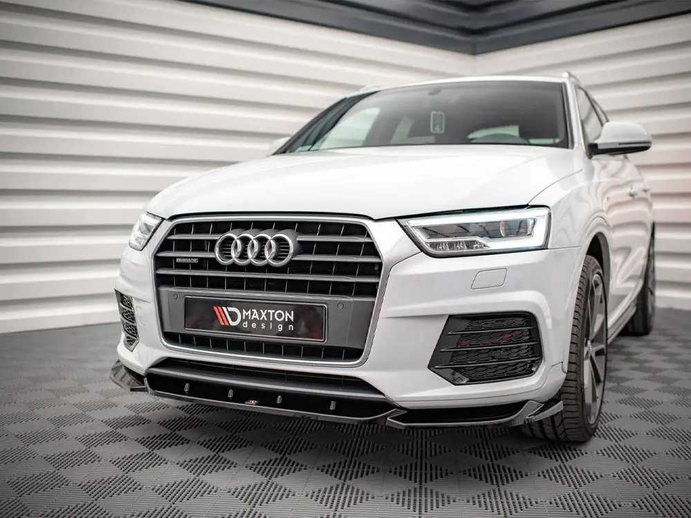 Front Splitter V.1 Audi Q3 8U Facelift (2014-2018) 2