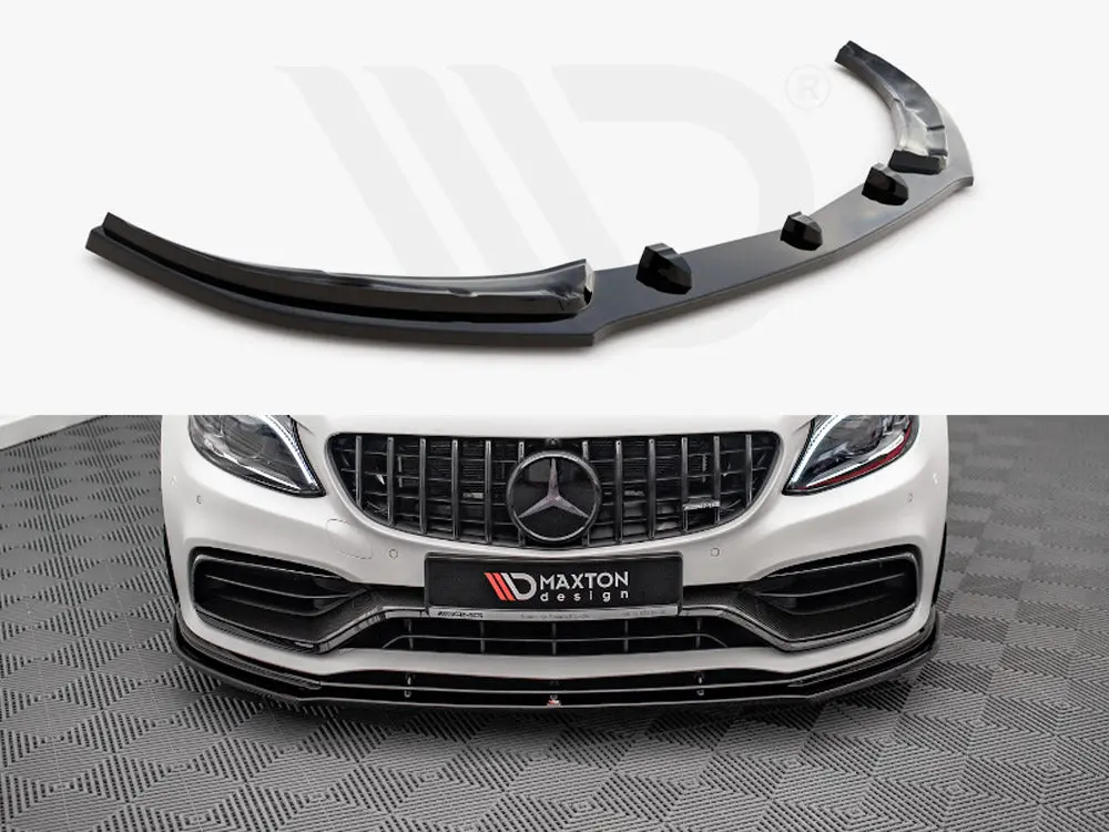 Front Splitter V.1 Mercedes-Amg C63 Coupe Amg Aero Pack C205 Facelift 1