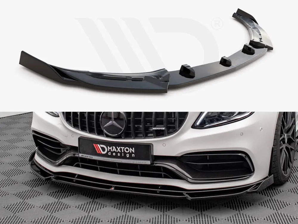 Front Splitter V.2 Mercedes-Amg C63 Coupe Amg Aero Pack C205 Facelift 1