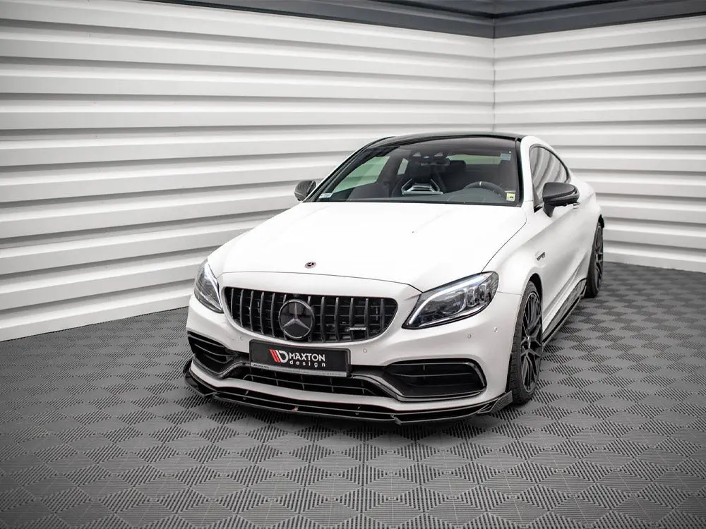Front Splitter V.2 Mercedes-Amg C63 Coupe Amg Aero Pack C205 Facelift 2