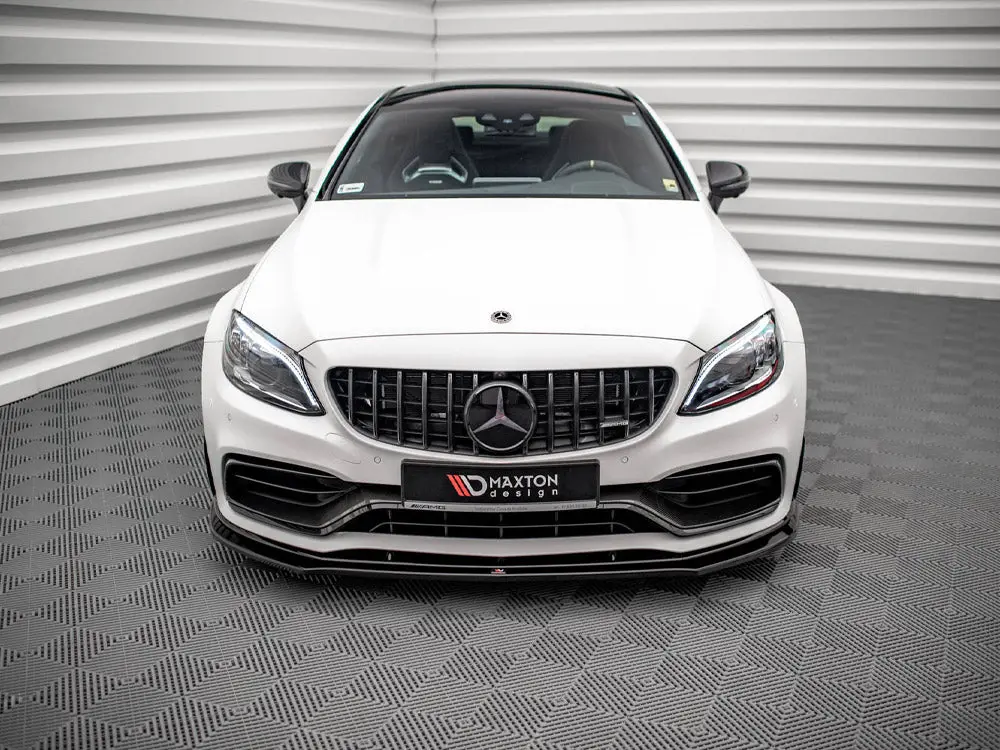 Front Splitter V.3 Mercedes-Amg C63 Coupe Amg Aero Pack C205 Facelift 2