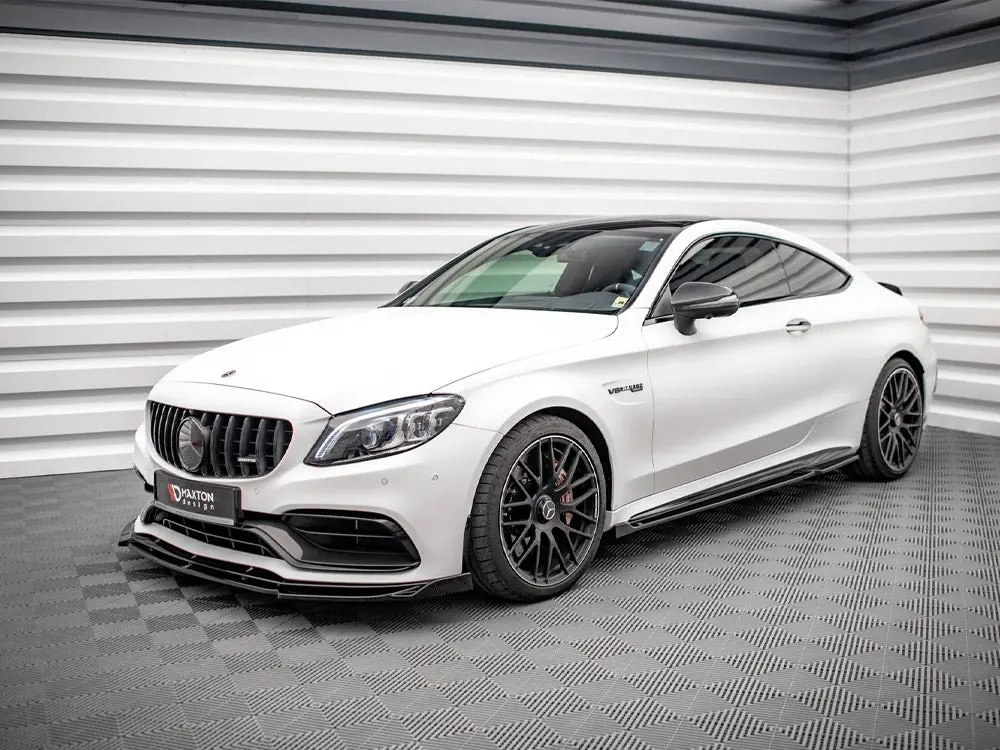 Side Skirts Diffusers V.2 Mercedes-Amg C 63Amg Coupe C205 Facelift 2