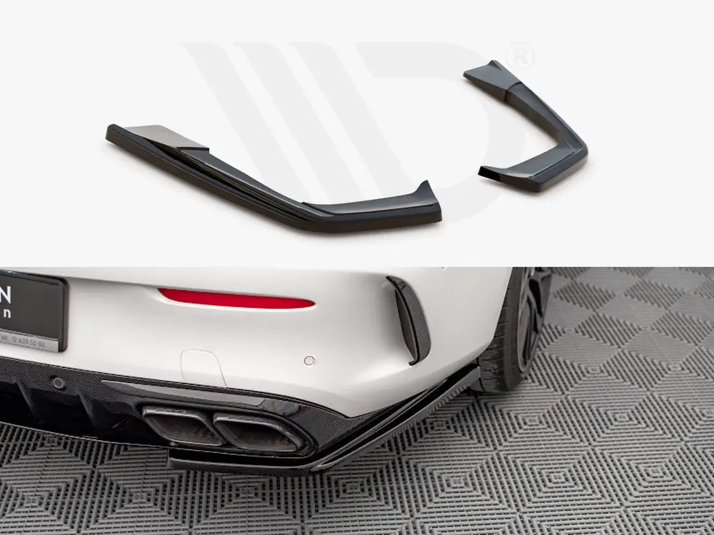 Rear Side Splitters Mercedes-Amg C 63Amg Coupe C205 Facelift 1