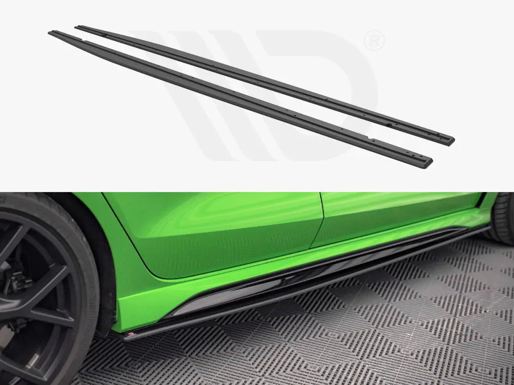 Maxton Design Street Pro Side Skirts Diffusers Audi Rs3 Sedan 8Y 1